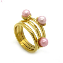 Cheap price gold plated engagement finger rings design for women
